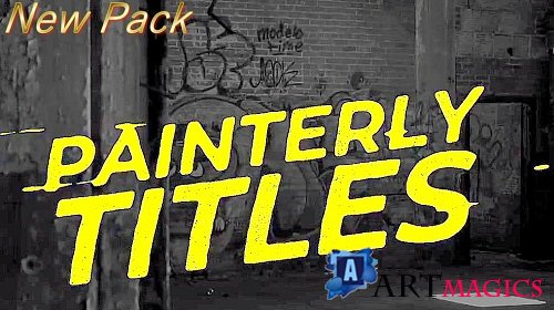 Painterly Titles 959607 - Project for After Effects