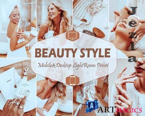 10 Beauty Style Mobile & Desktop Lightroom Presets