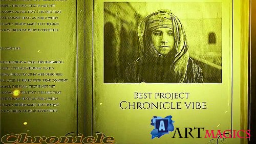 Book Of Chronicle 02 - Project for After Effects