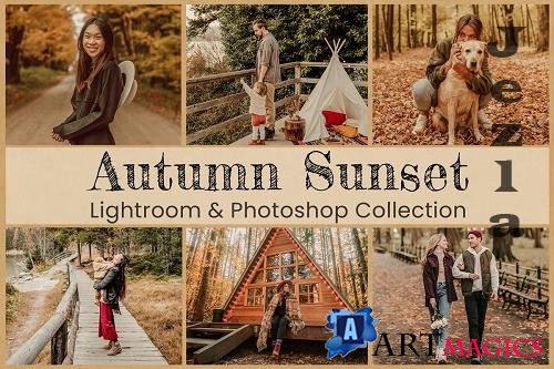 Autumn Sunset Lightroom Mobile Presets Photoshop Editing - 1485965
