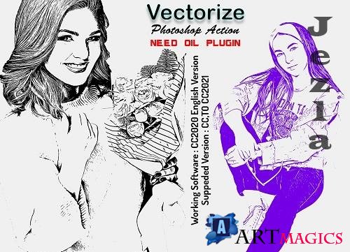 Vectorize Photoshop Action - 6220600