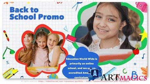 Videohive - Back To School Promo 33224640 - Project for After Effects