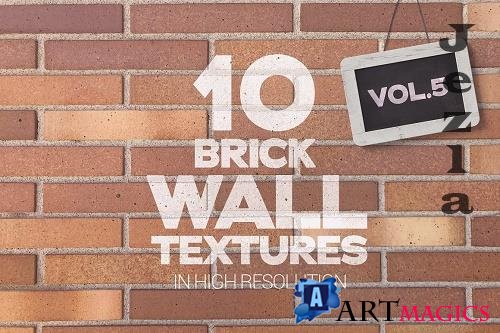 Brick Wall Textures x10 Vol.5 - 6337187