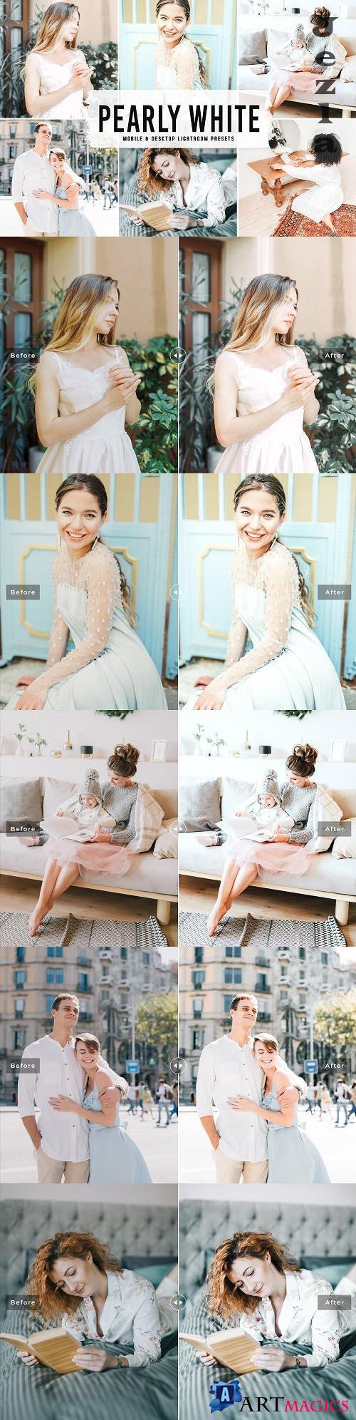 Pearly White Pro Lightroom Presets - 6346201