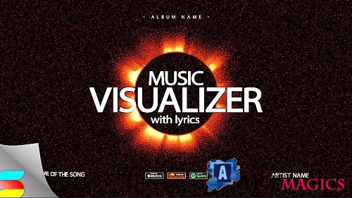 Music Visualizer Eclipse 967989 - Project for After Effects