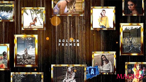 Golden Frames 903171 - Final Cut Pro Templates