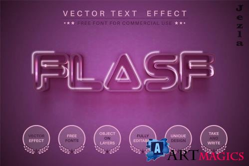 Flash - editable text effect - 6364564