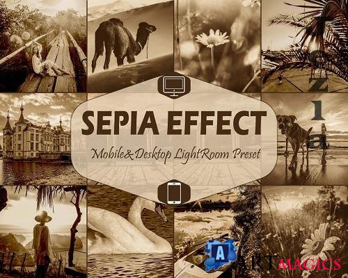 10 Sepia Effect Mobile & Desktop Lightroom Presets