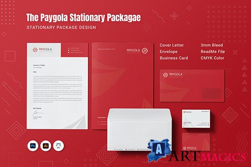 Paygola Stationary device for brand identity