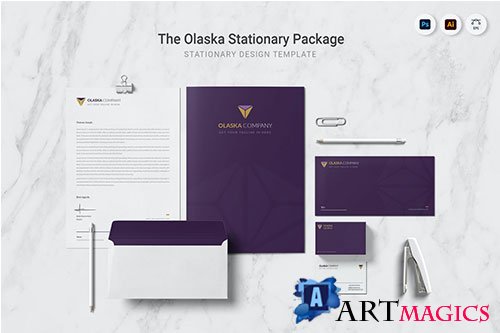 Olaska Company Stationary device for brand identity