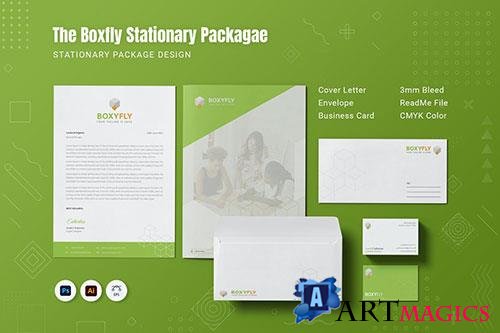 Boxfly Stationary device for brand identity