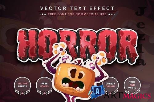 Horror Blood - Editable Text Effect - 6438472
