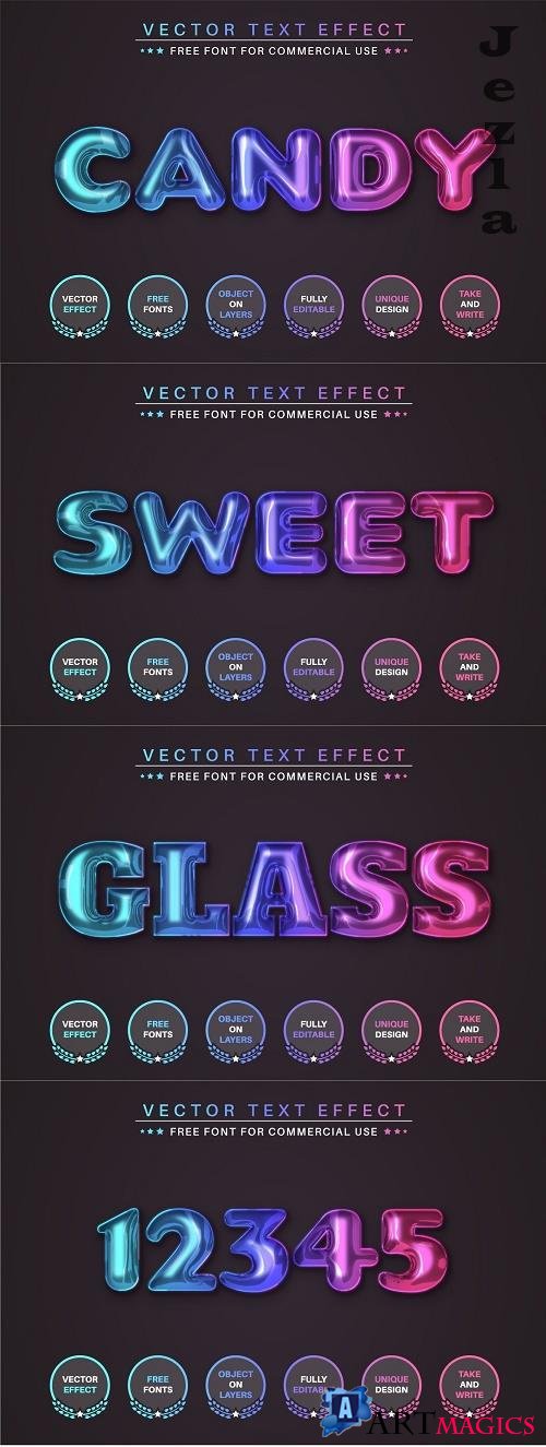 Candy - Editable Text Effect, Font Style - 1559977