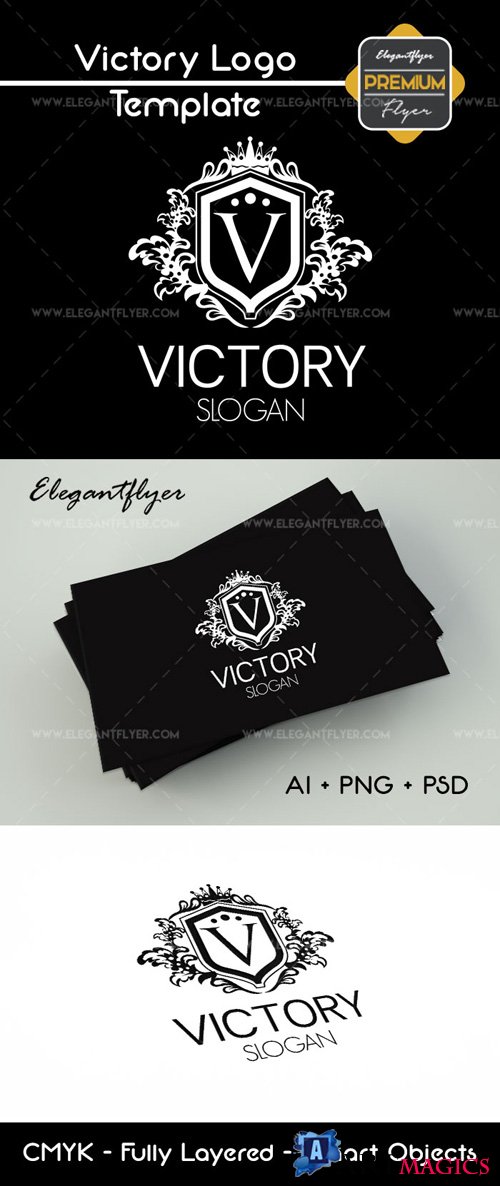 Victory Premium Logo Template