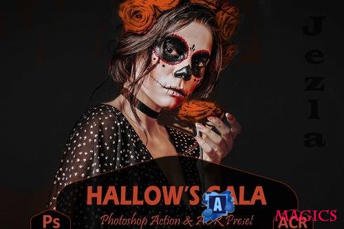 10 Hallow's Gala Photoshop Actions And ACR Presets - 1573400