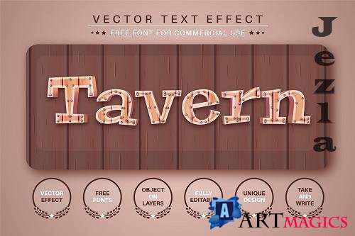 Tavern - Editable Text Effect - 6493979