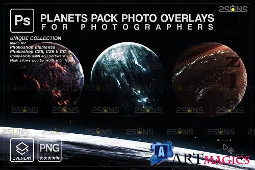 Planets Photoshop overlay png Space clipart, Night sky V2 - 1447904