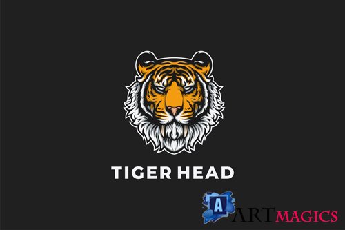 Tigre Head Mascot Design