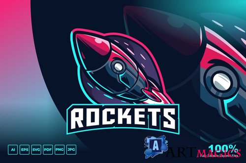 Rocket Logo template design template
