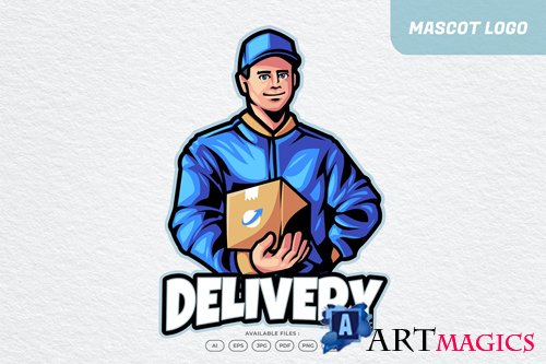 Delivery Logo design template
