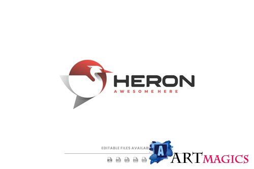 Heron Simple Logo