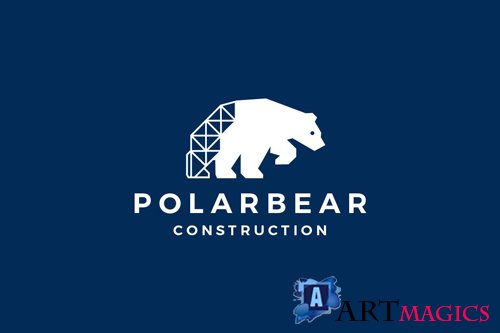 Polar Bear Construction Logo