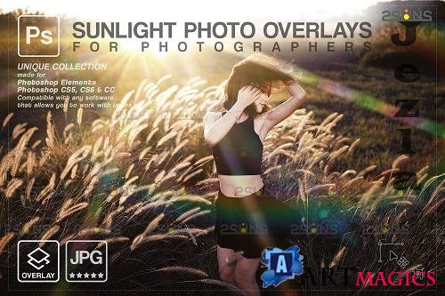 Sunlight Photo Overlays, Sunlight Overlays, Sun Flares - 1583932