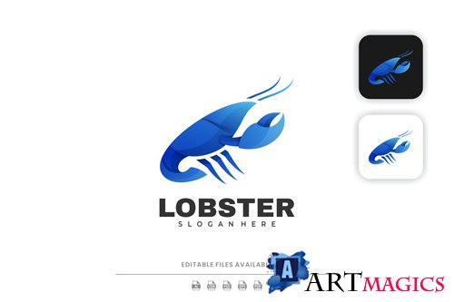 Lobster Gradient Logo