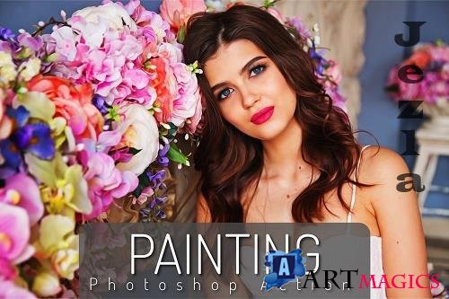 Painting Photoshop Action - 6137347