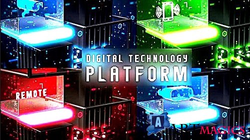 Digital Platform Slides 995753 - Project for After Effects