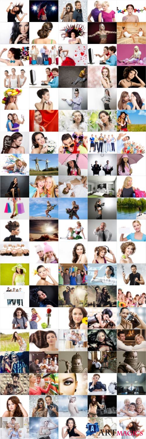 People large selection stock photos vol 4