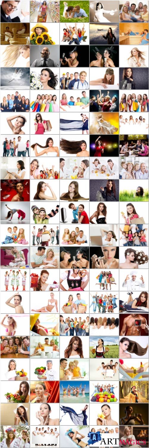 People large selection stock photos vol 2