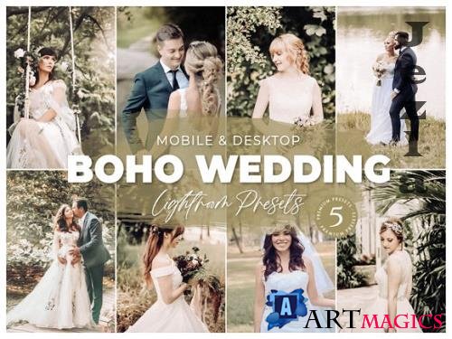 Boho Wedding Desktop Lightroom Presets Lifestyle Instagram
