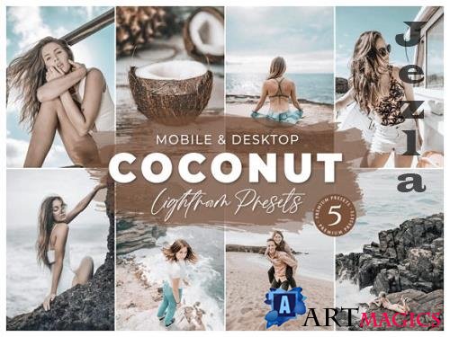 Coconut Mobile Desktop Lightroom Presets Lifestyle Instagram