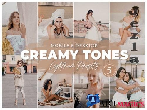 Creamy Tones Desktop Lightroom Presets Lifestyle Instagram