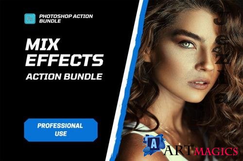 Mix 20 Effects PS Action Bundle