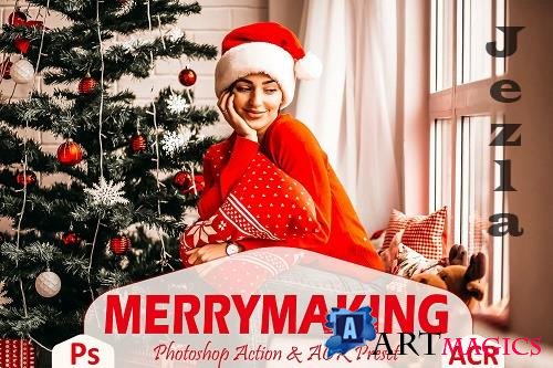 12 Merrymaking Photoshop Actions And ACR Presets - 1608746