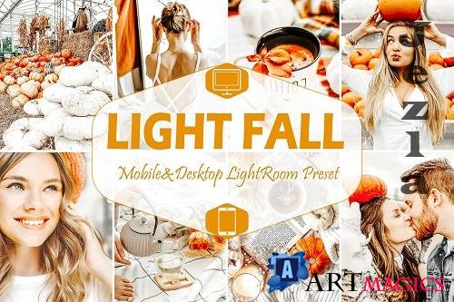 10 Light Fall Mobile & Desktop Lightroom Presets - 1602142
