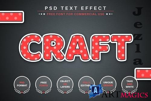 Paper Sticker - Editable Text Effect - 6578848