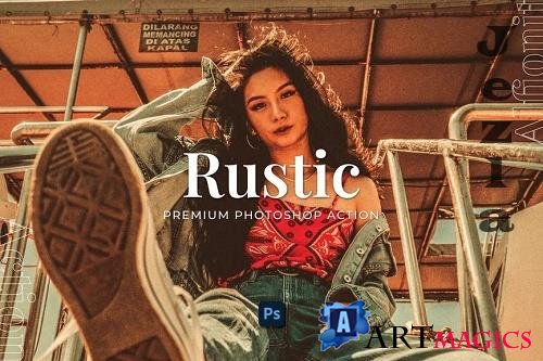 Rustic Photoshop Action