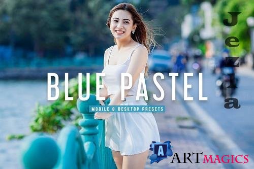 Blue Pastel Mobile & Desktop Lightroom Presets