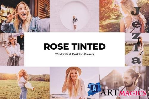 20 Rose Tinted Lightroom Presets & LUTs