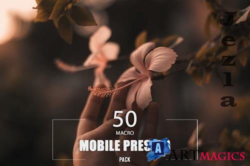50 Macro Mobile Presets Pack