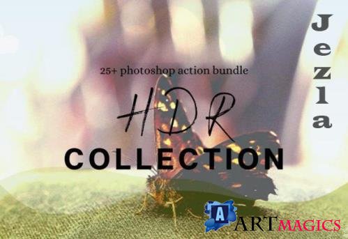 HDR Collection Photoshop Action Bundle