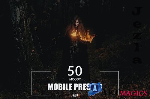 50 Moody Mobile Presets Pack