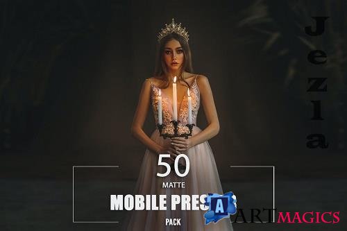 50 Matte Mobile Presets Pack