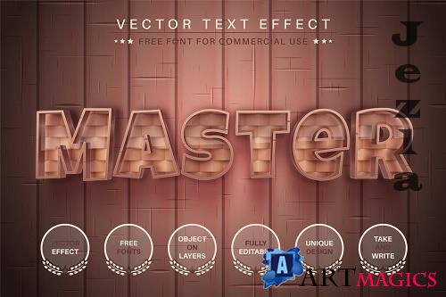 Master - Editable Text Effect - 6626847