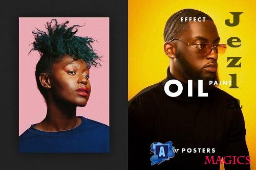 Oil Paint Effect for Posters