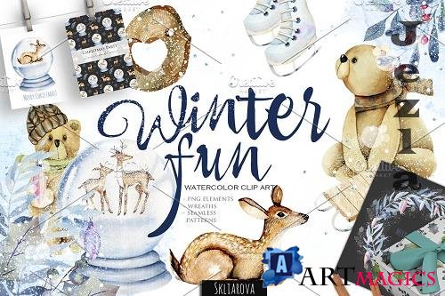 Winter fun. Christmas collection - 3867790