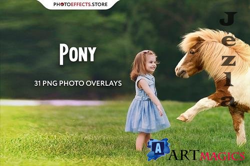 31 Pony Photo Overlays - 6652856